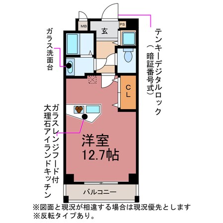 グランドガーデンカルムⅡの物件間取画像